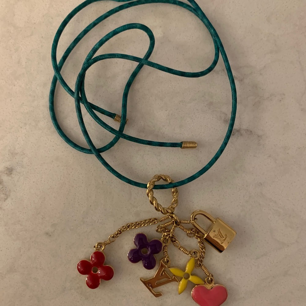 Louis Vuitton Charm Pendant Necklace